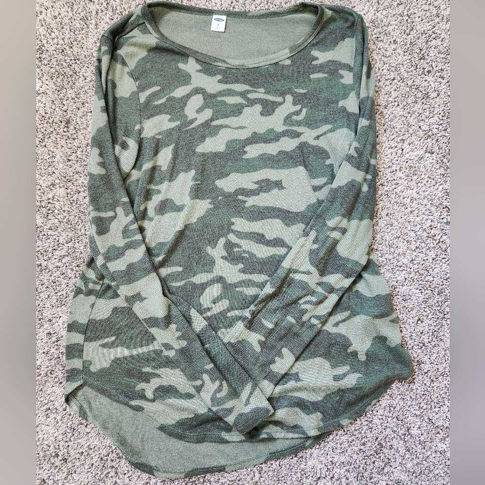 Camo Long Sleeve Tee